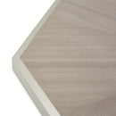 AICO Lanterna Octagon Dining Table in Silver Mist - Furniture Now (CA)