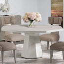 AICO Lanterna Octagon Dining Table in Silver Mist - Furniture Now (CA)