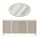 AICO Lanterna Sideboard in Silver Mist - Furniture Now (CA)