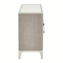 AICO Lanterna Sideboard in Silver Mist - Furniture Now (CA)