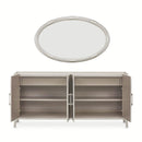 AICO Lanterna Sideboard in Silver Mist - Furniture Now (CA)
