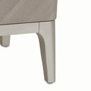 AICO Lanterna Nightstand in Silver Mist - Furniture Now (CA)