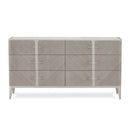 AICO Lanterna Dresser in Silver Mist - Furniture Now (CA)