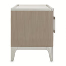 AICO Lanterna Media Cabinet in Silver Mist - Furniture Now (CA)