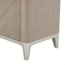 AICO Lanterna Media Cabinet in Silver Mist - Furniture Now (CA)