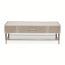 AICO Lanterna Cocktail Table in Silver Mist - Furniture Now (CA)