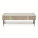 AICO Lanterna Cocktail Table in Silver Mist - Furniture Now (CA)