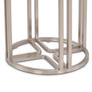 AICO Lanterna Chairside Table in Silver Mist - Furniture Now (CA)