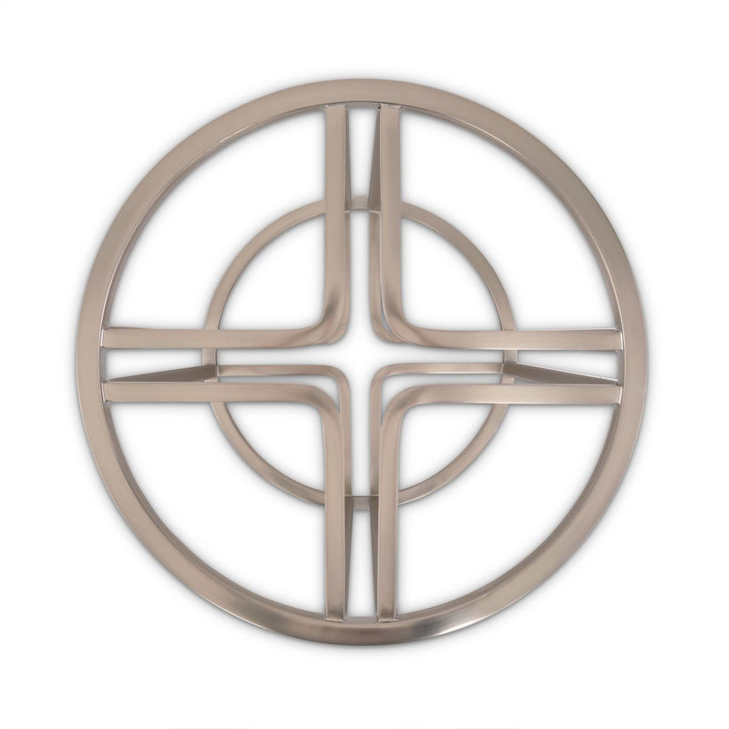 AICO Lanterna Chairside Table in Silver Mist - Furniture Now (CA)