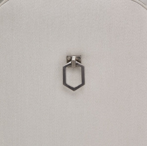 AICO Furniture Penthouse Side Chair (Set of 2) in Ash Gray - Furniture Now (CA)