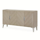 AICO Furniture Penthouse Sideboard in Ash Gray - Furniture Now (CA)