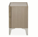 AICO Furniture Penthouse Nightstand in Ash Gray - Furniture Now (CA)
