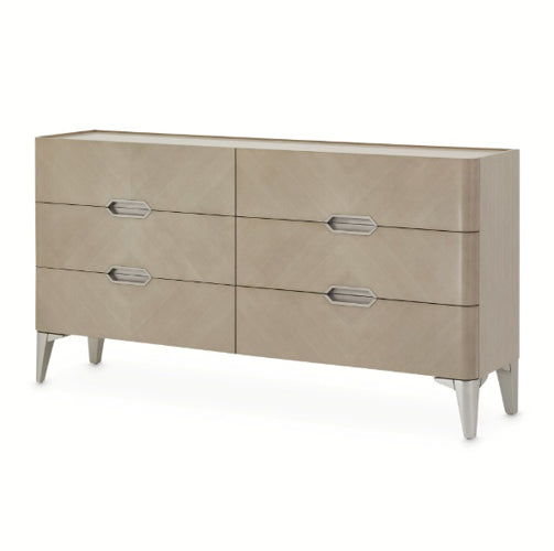 AICO Furniture Penthouse Dresser in Ash Gray - Furniture Now (CA)