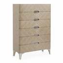 AICO Furniture Penthouse Vertical Storage Cabinet-Chest of Drawers in Ash Gray - Furniture Now (CA)