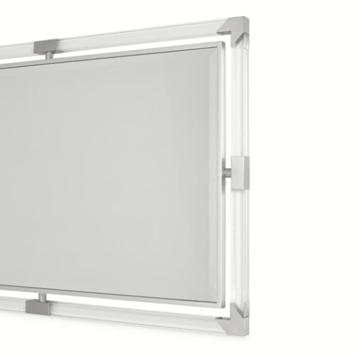 AICO Furniture Penthouse Wall Mirror in Ash Gray - Furniture Now (CA)