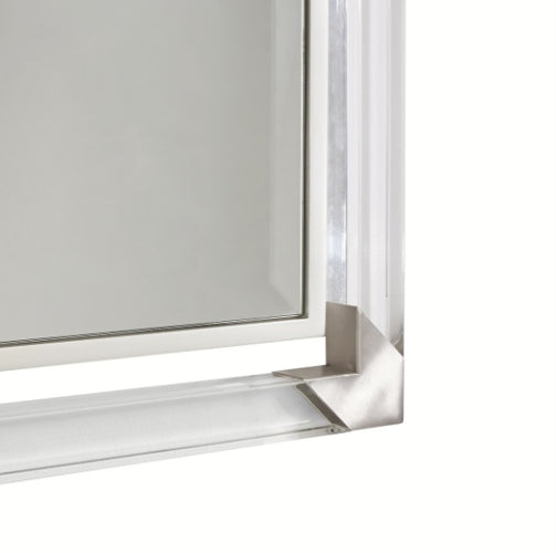 AICO Furniture Penthouse Wall Mirror in Ash Gray - Furniture Now (CA)