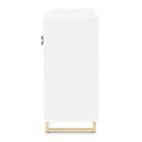 AICO Furniture Palm Gate Sideboard in Cloud White - Furniture Now (CA)