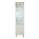 AICO London Place Display Cabinet in Creamy Pearl - Furniture Now (CA)