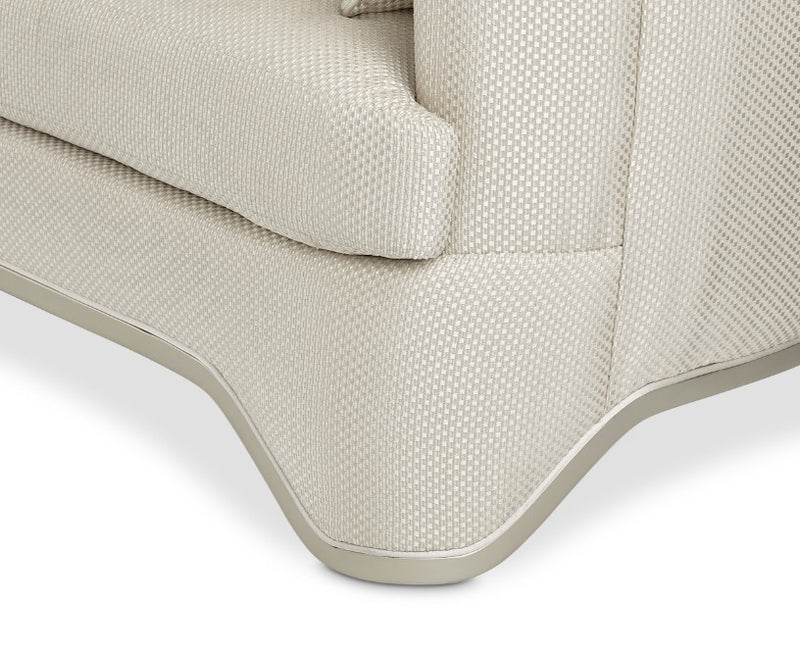 AICO London Place Sofa in Light Champagne - Furniture Now (CA)