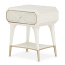 AICO La Rachelle Nightstand/End Table 1 Drawer in Medium Champagne image