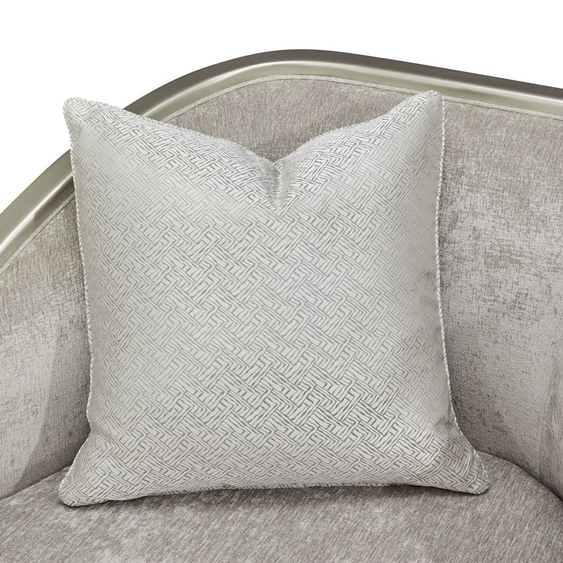 AICO Lanna Matching Chair in Storm Silver Mist - Furniture Now (CA)