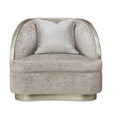 AICO Lanna Matching Chair in Storm Silver Mist - Furniture Now (CA)