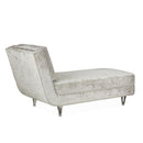 AICO Lanna Armless Chaise in Storm Silver Mist - Furniture Now (CA)