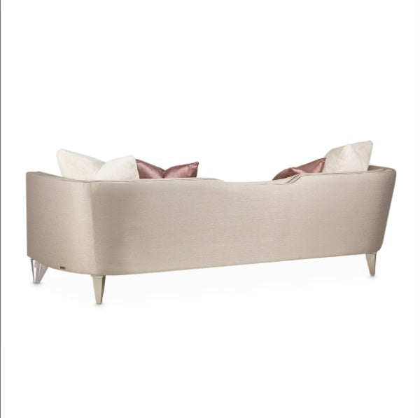 AICO Furniture Linea Sofa in Silver Mist - Furniture Now (CA)
