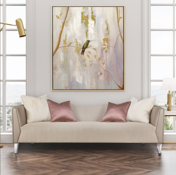 AICO Furniture Linea Sofa in Silver Mist - Furniture Now (CA)