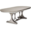 AICO Eclipse Oval Dining Table in Moonlight - Furniture Now (CA)