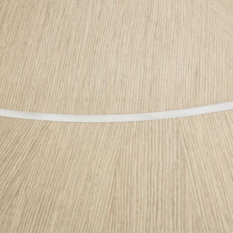 AICO Eclipse Round Dining Table in Moonlight - Furniture Now (CA)