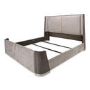 AICO Roxbury Park King Dual-Panel Bed in Slate - Furniture Now (CA)