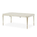 AICO La Rachelle Rectangular Dining Table in Medium Champagne - Furniture Now (CA)