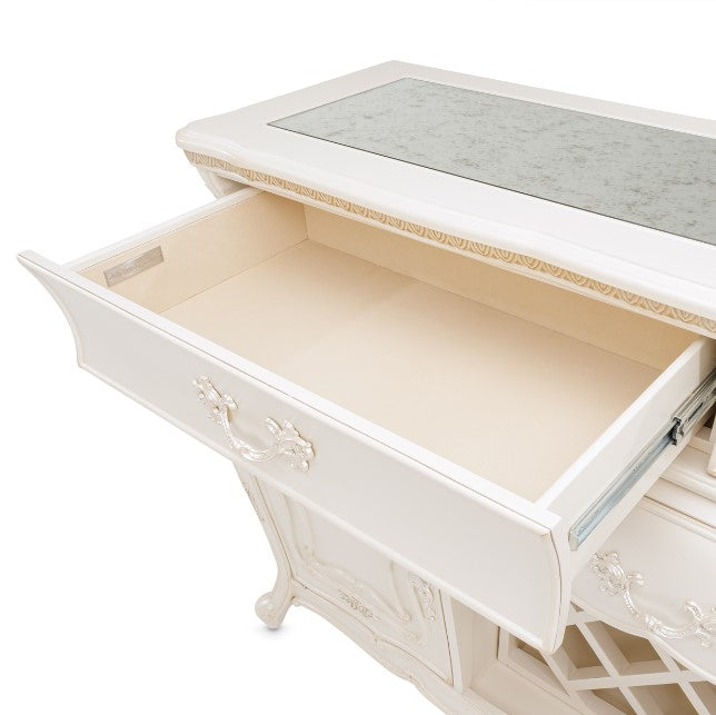 AICO Lavelle Sideboard in Classic Pearl - Furniture Now (CA)