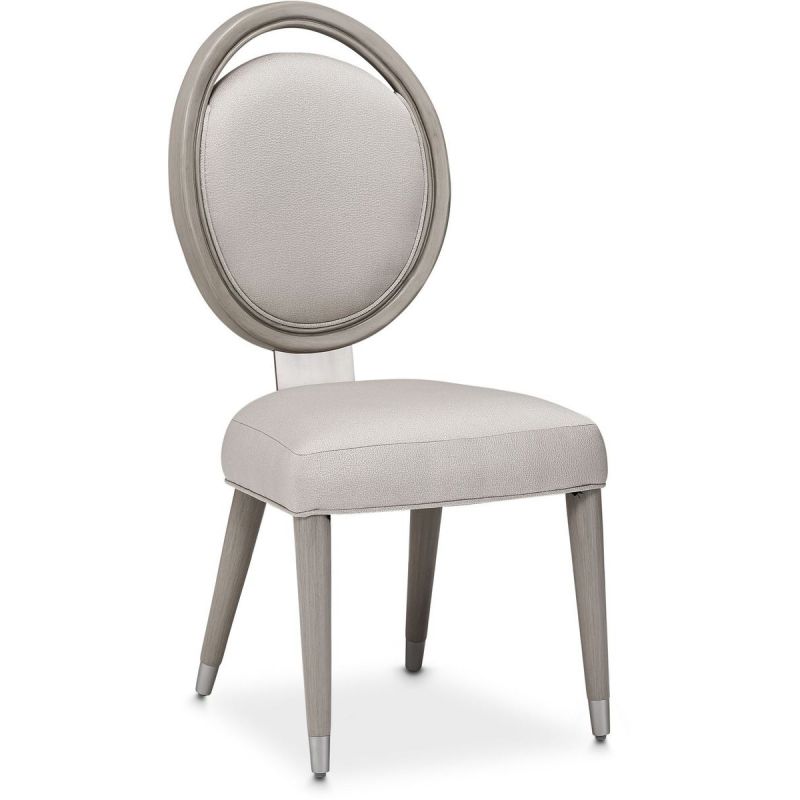 AICO Eclipse Side Chair (Set of 2) in Moonlight - Furniture Now (CA)