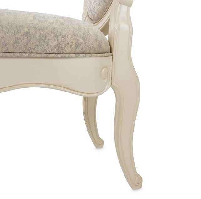 AICO Lavelle Side Chair in Classic Pearl (Set of 2) - Furniture Now (CA)