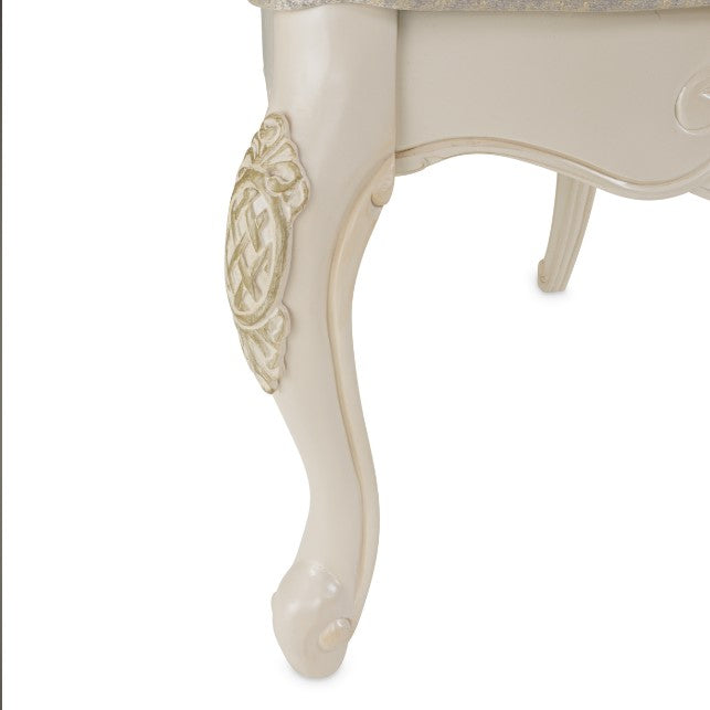 AICO Lavelle Side Chair in Classic Pearl (Set of 2) - Furniture Now (CA)