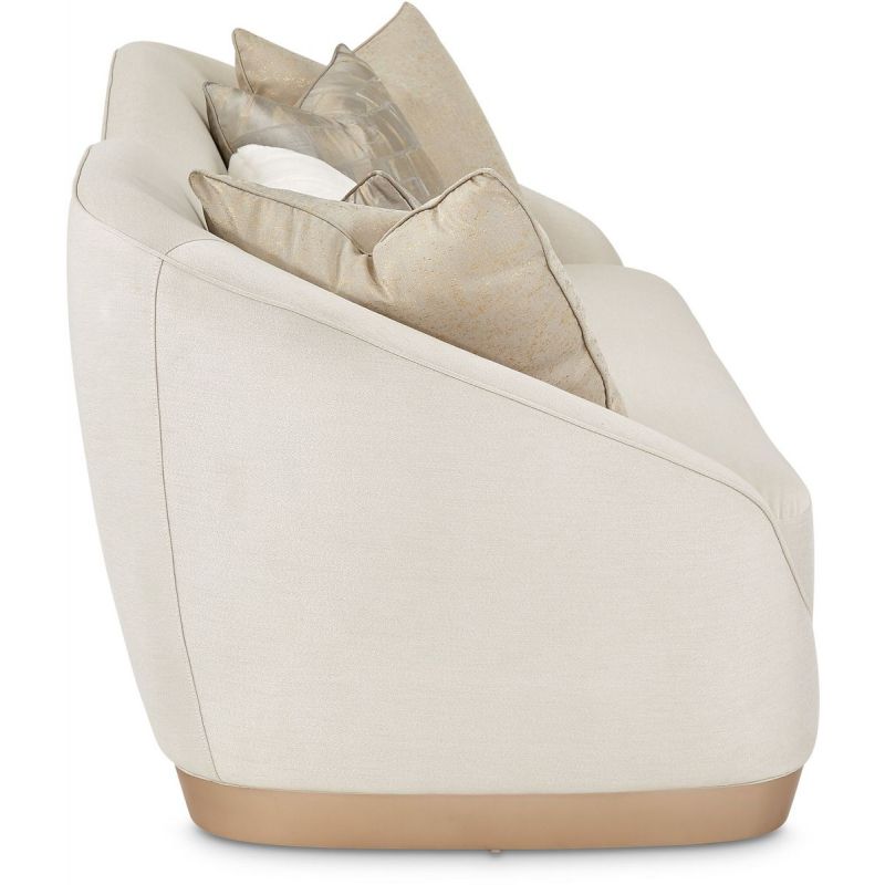 AICO La Rachelle Sofa ICICLE in Medium Champagne - Furniture Now (CA)