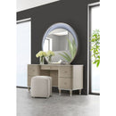 AICO Eclipse Vanity Stool in Moonlight - Furniture Now (CA)