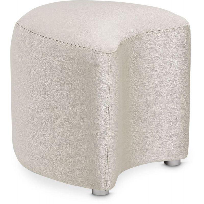 AICO Eclipse Vanity Stool in Moonlight - Furniture Now (CA)