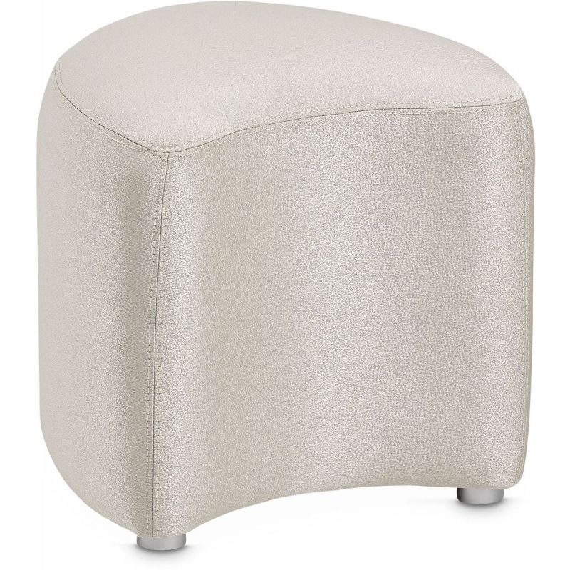 AICO Eclipse Vanity Stool in Moonlight - Furniture Now (CA)