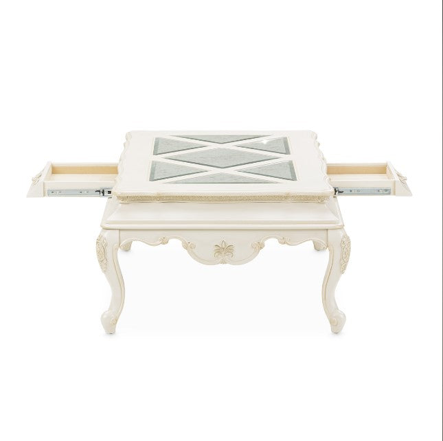 AICO Lavelle Rectangular Cocktail Table in Classic Pearl - Furniture Now (CA)