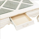 AICO Lavelle Rectangular Cocktail Table in Classic Pearl - Furniture Now (CA)