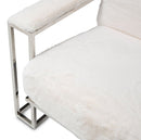 Aico Furniture Trance Chair in White - Furniture Now (CA)