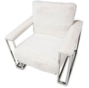 Aico Furniture Trance Chair in White - Furniture Now (CA)