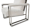 Aico Furniture Trance Chair in White - Furniture Now (CA)