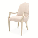 AICO Malibu Crest Arm Chair in Chardonnay (Set of 2) - Furniture Now (CA)