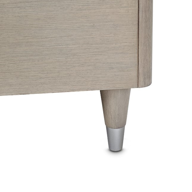 AICO Eclipse King Upholstered Bed in Moonlight - Furniture Now (CA)