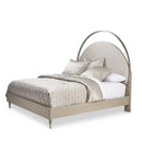 AICO Eclipse Cal King Upholstered Bed in Moonlight image