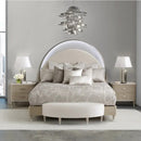 AICO Eclipse King Upholstered Bed in Moonlight - Furniture Now (CA)